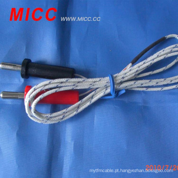 MICC alta qualidade Tipo K plug termopar china fornecedor